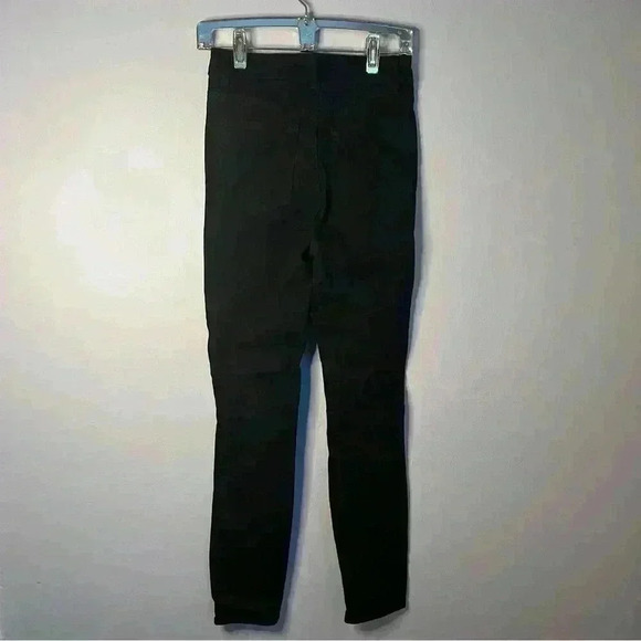 H&M high waste, black slim straight jeans size 6 EUR 38, excellent condition - Picture 2 of 4